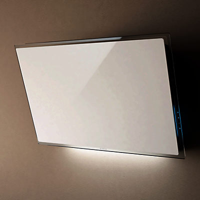 Elica Film 80cm Wall Mounted Cooker Hood White Glass Elica Film 80cm Wall Mounted Cooker Hood White Glass